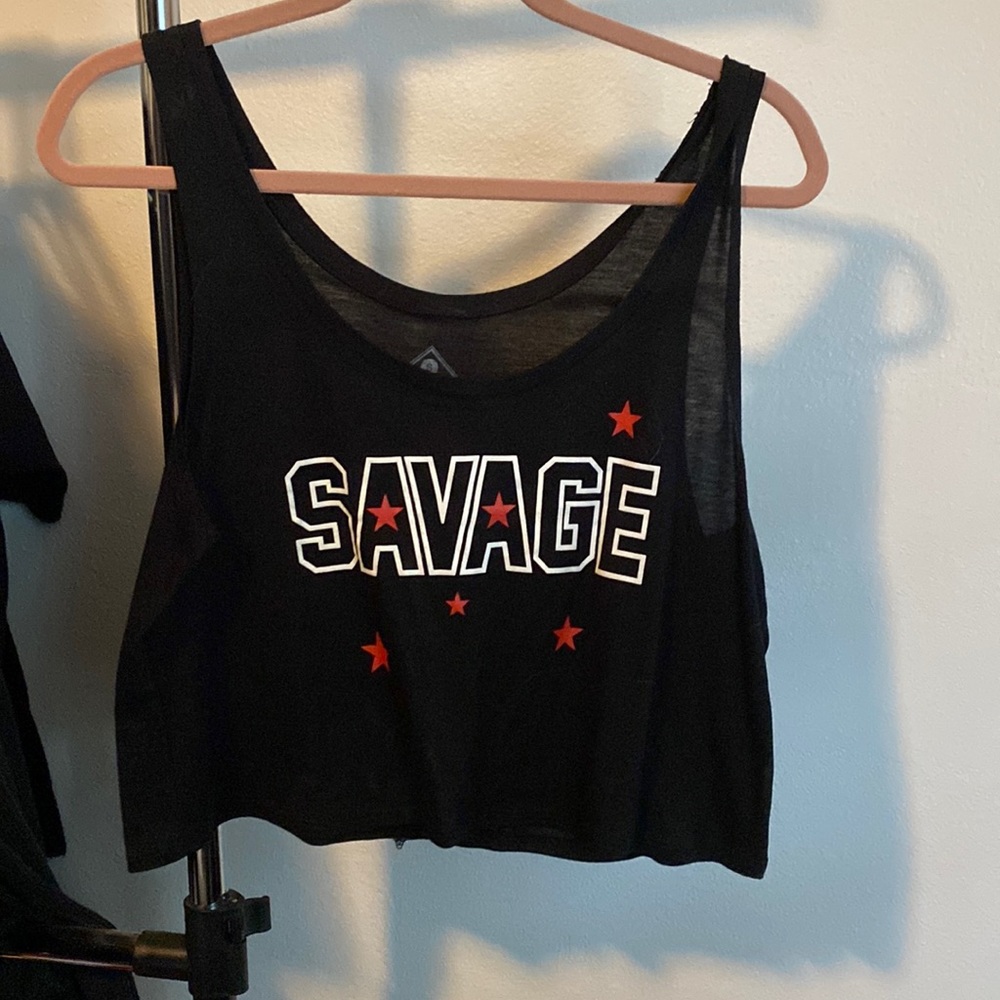 SAVAGE BARBELL 🖤 Flowy Tank